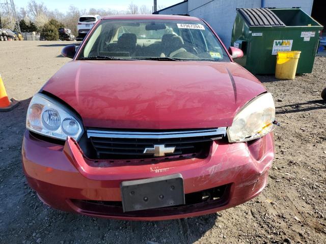 1G1ZT51866F220869 - 2006 CHEVROLET MALIBU LT BURGUNDY photo 5