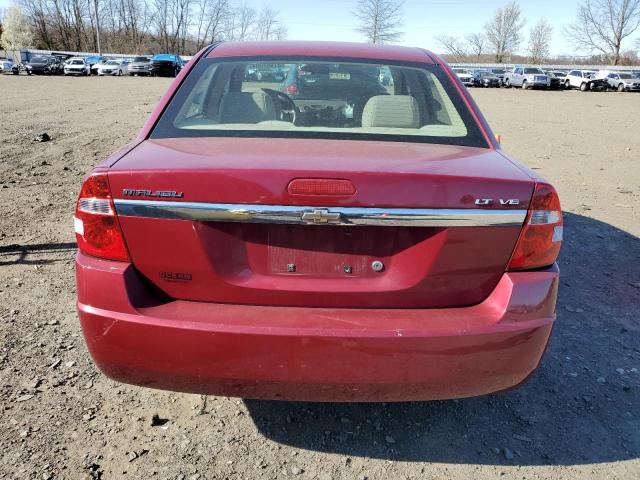 1G1ZT51866F220869 - 2006 CHEVROLET MALIBU LT BURGUNDY photo 6