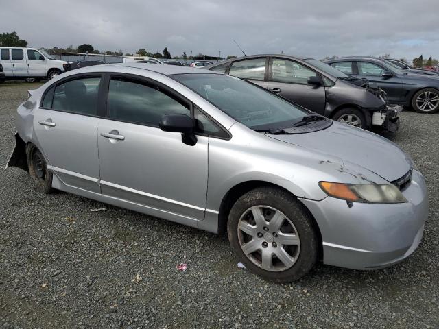 1HGFA16586L016052 - 2006 HONDA CIVIC LX SILVER photo 4