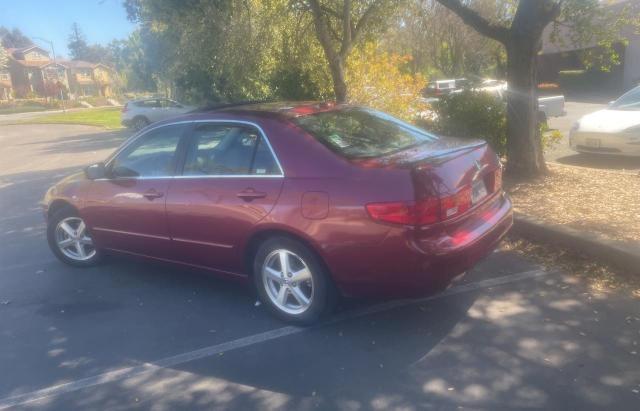 1HGCM56835A074253 - 2005 HONDA ACCORD EX CRIMSON photo 3