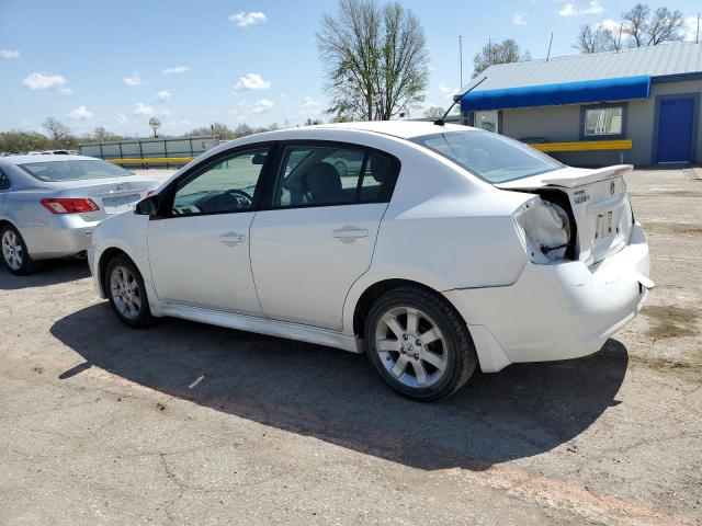 3N1AB6AP2BL638255 - 2011 NISSAN SENTRA 2.0 WHITE photo 2