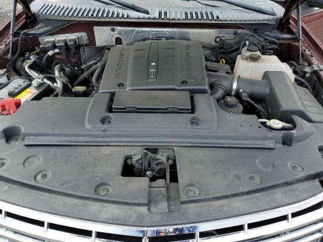 5LMJJ2J53BEJ04388 - 2011 LINCOLN NAVIGATOR ბურგუნდია ფოტო 12