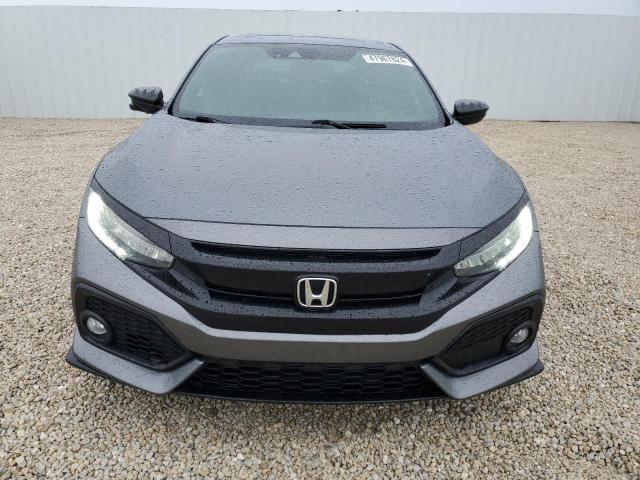 SHHFK7H93JU226082 - 2018 HONDA CIVIC SPORT TOURING GRAY photo 5