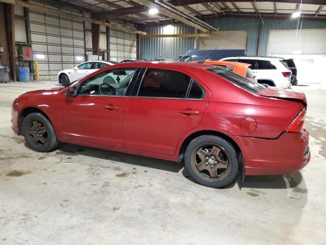 3FAHP0HA0AR227658 - 2010 FORD FUSION SE RED photo 2