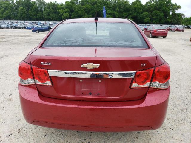 1G1PF5SC7C7281249 - 2012 CHEVROLET CRUZE LT RED photo 6