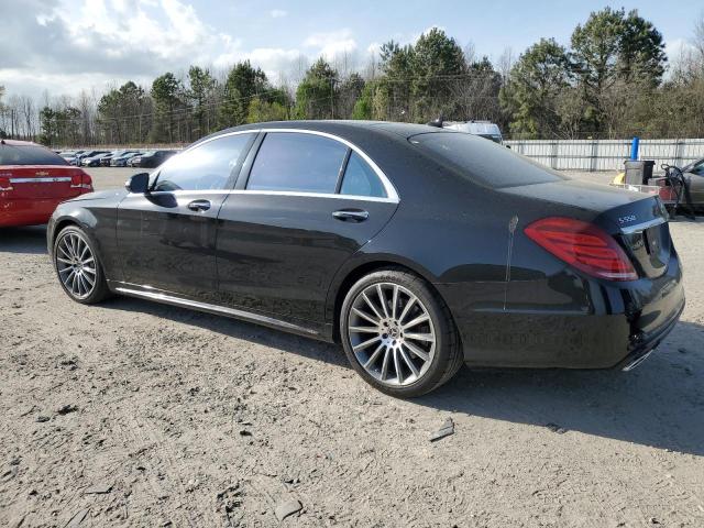 WDDUG8FB2HA331937 - 2017 MERCEDES-BENZ S 550 4MATIC BLACK photo 2
