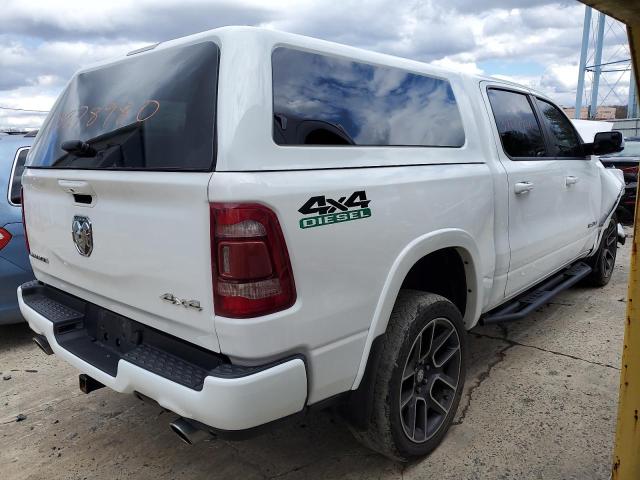 1C6SRFJM7LN250644 - 2020 RAM 1500 LARAMIE WHITE photo 3