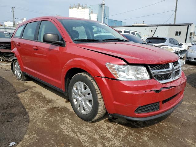 3C4PDCAB2FT566029 - 2015 DODGE JOURNEY SE RED photo 4