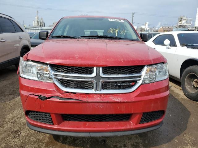 3C4PDCAB2FT566029 - 2015 DODGE JOURNEY SE RED photo 5