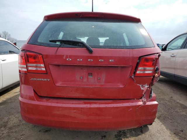 3C4PDCAB2FT566029 - 2015 DODGE JOURNEY SE RED photo 6