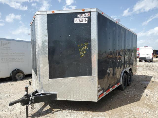 7NHBE1623PA004655 - 2023 CARGO TRAILER BLACK photo 2