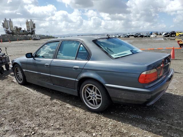 WBAGG83441DN88144 - 2001 BMW 740 I AUTOMATIC GRAY photo 2