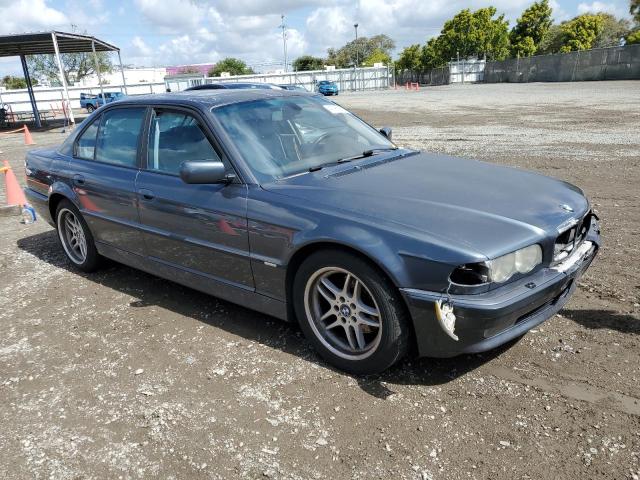 WBAGG83441DN88144 - 2001 BMW 740 I AUTOMATIC GRAY photo 4