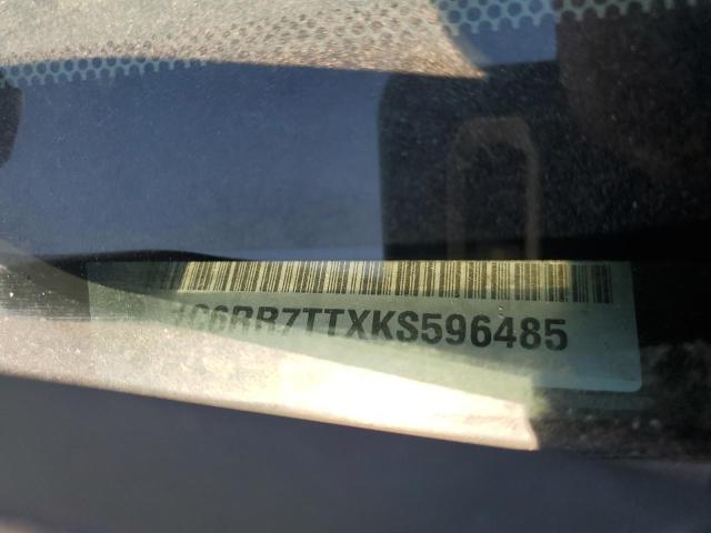 1C6RR7TTXKS596485 - 2019 RAM 1500 CLASS SLT 黑色 照片 12