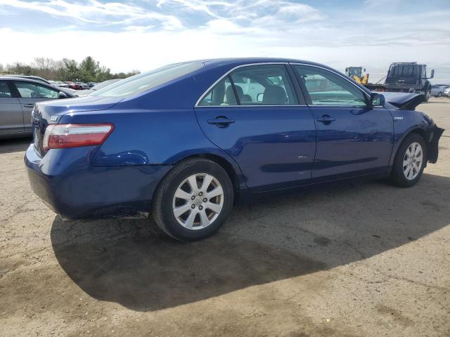 4T1BB46K09U074944 - 2009 TOYOTA CAMRY HYBRID BLUE photo 3