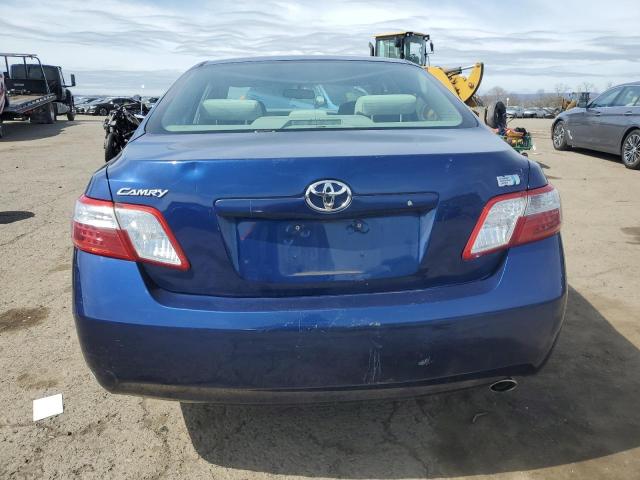 4T1BB46K09U074944 - 2009 TOYOTA CAMRY HYBRID BLUE photo 6