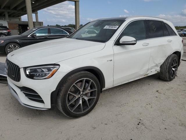 W1N0G6EB5MF954604 - 2021 MERCEDES-BENZ GLC 43 4MATIC AMG WHITE photo 1