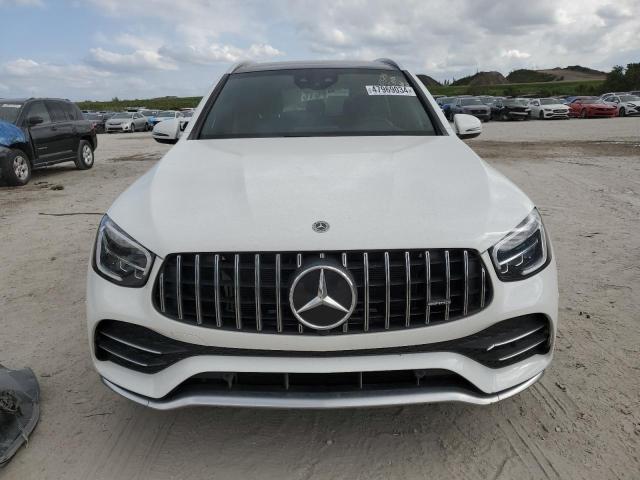 W1N0G6EB5MF954604 - 2021 MERCEDES-BENZ GLC 43 4MATIC AMG WHITE photo 5