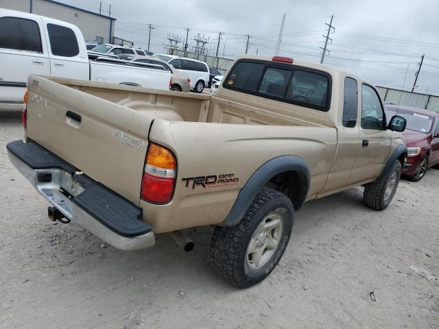 5TESN92N23Z190072 - 2003 TOYOTA TACOMA XTRACAB PRERUNNER 金色 照片 3