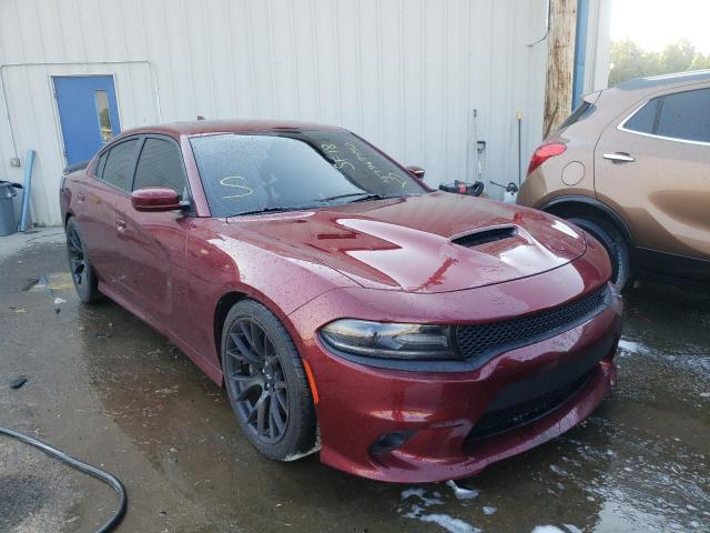 2C3CDXGJ5JH113727 - 2018 DODGE CHARGER R/T 392 BURGUNDY photo 1