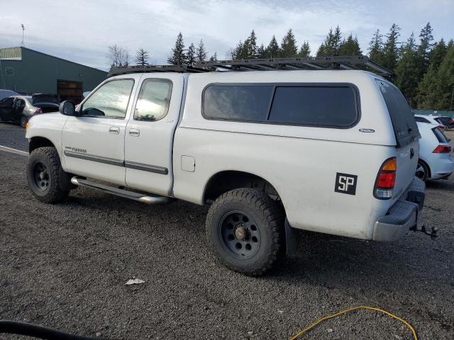 5TBBN44123S433673 - 2003 TOYOTA TUNDRA ACCESS CAB SR5 WHITE photo 2