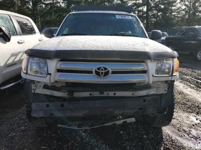 5TBBN44123S433673 - 2003 TOYOTA TUNDRA ACCESS CAB SR5 WHITE photo 5