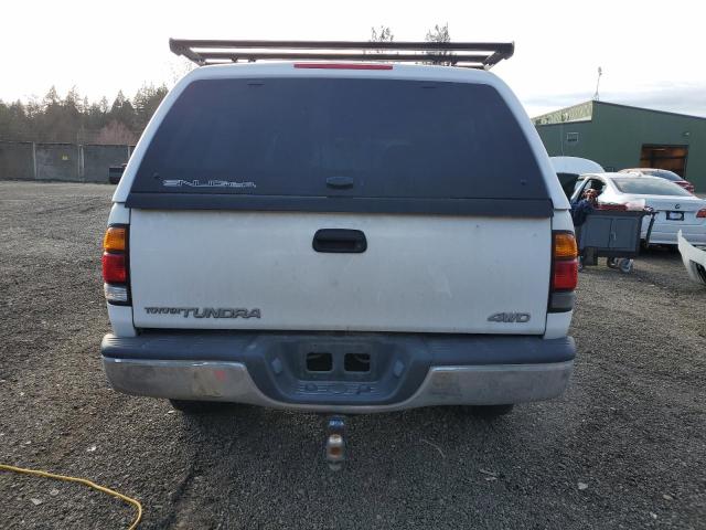 5TBBN44123S433673 - 2003 TOYOTA TUNDRA ACCESS CAB SR5 WHITE photo 6