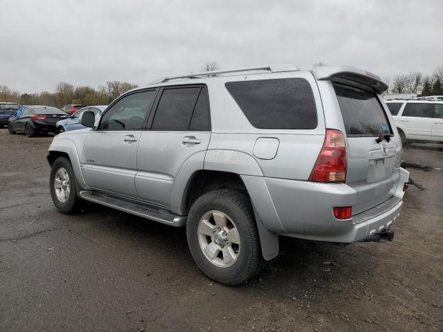 JTEZT17R240018963 - 2004 TOYOTA 4RUNNER LIMITED SILVER photo 2