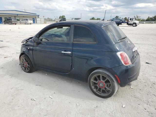 3C3CFFAR2DT544170 - 2013 FIAT 500 POP BLUE photo 2