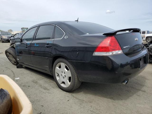 2G1WD58C869273480 - 2006 CHEVROLET IMPALA SUPER SPORT BLACK photo 2