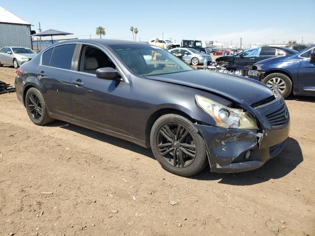 JN1CV6AP1AM204347 - 2010 INFINITI G37 BASE CHARCOAL photo 4