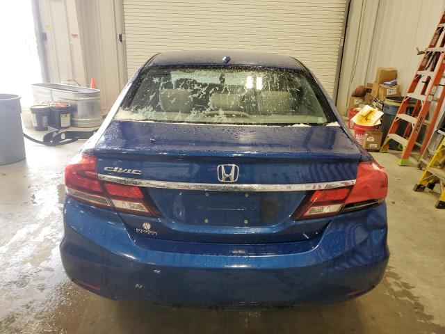 19XFB2F82DE074160 - 2013 HONDA CIVIC EX BLUE photo 6