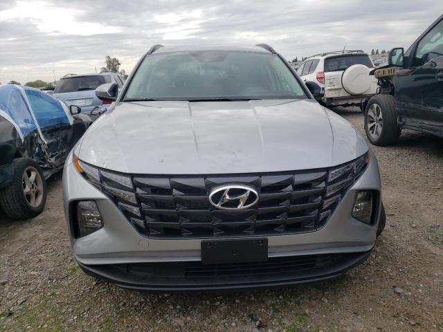 KM8JBCD12RU190534 - 2024 HYUNDAI TUCSON BLUE SILVER photo 5