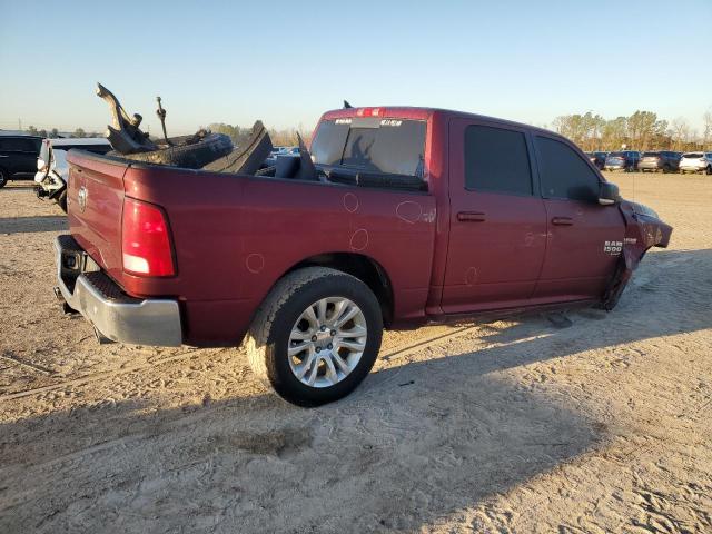 1C6RR6LT4KS573777 - 2019 RAM 1500 CLASS SLT ბურგუნდია ფოტო 3