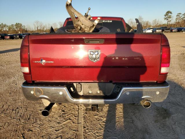 1C6RR6LT4KS573777 - 2019 RAM 1500 CLASS SLT ბურგუნდია ფოტო 6