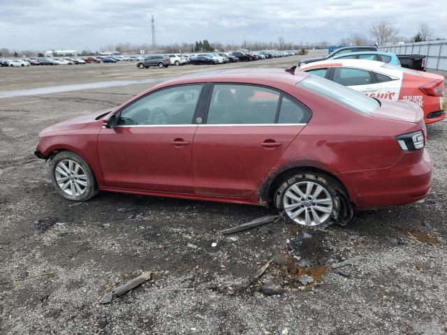 3VWDB7AJ1HM413739 - 2017 VOLKSWAGEN JETTA SE RED photo 2