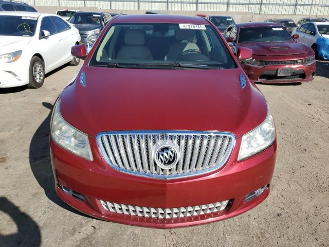 1G4GE5GV3AF180180 - 2010 BUICK LACROSSE CXS BURGUNDY photo 5