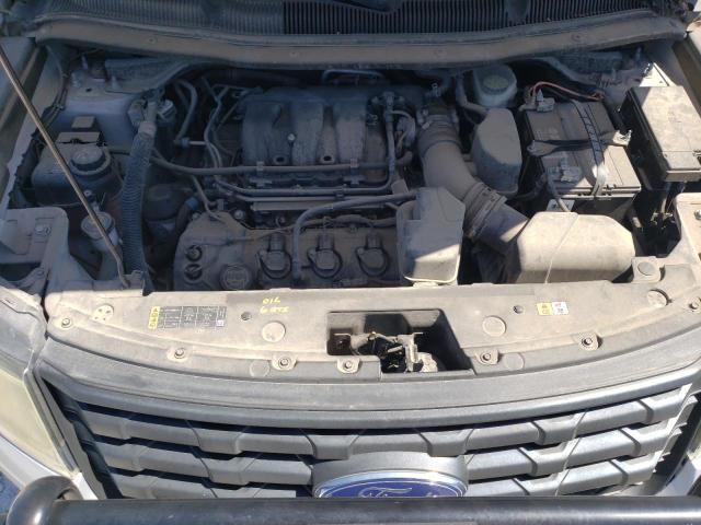 1FM5K8ARXGGD16532 - 2016 FORD EXPLORER POLICE INTERCEPTOR ვერცხლისფერი ფოტო 11