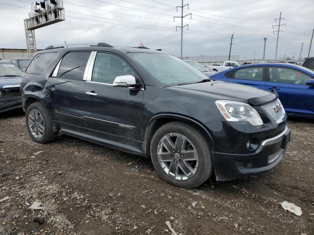 1GKKVTED7CJ221671 - 2012 GMC ACADIA DENALI BLACK photo 4