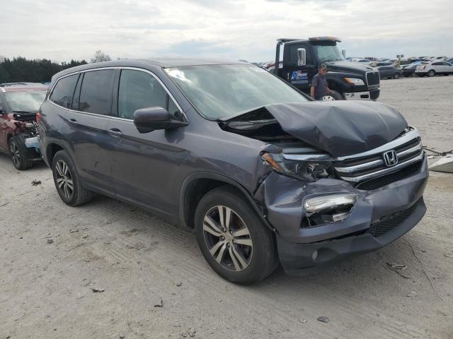 5FNYF5H54HB016858 - 2017 HONDA PILOT EXL GRAY photo 4