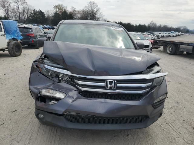 5FNYF5H54HB016858 - 2017 HONDA PILOT EXL GRAY photo 5