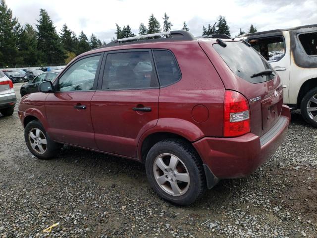 KM8JM12B86U382546 - 2006 HYUNDAI TUCSON GL RED photo 2