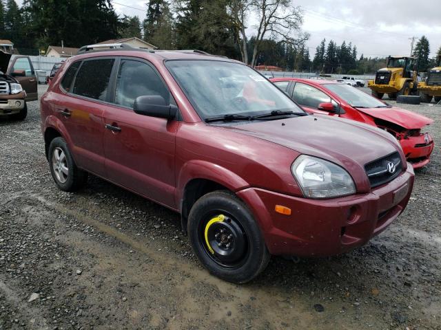 KM8JM12B86U382546 - 2006 HYUNDAI TUCSON GL RED photo 4