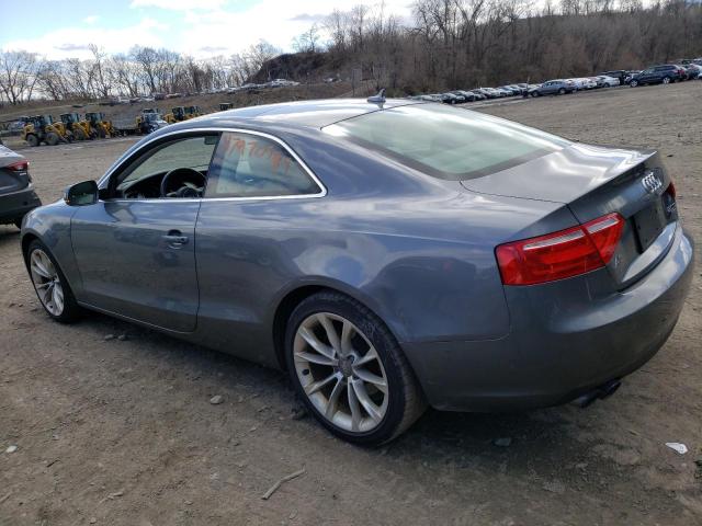 WAUCFAFR9DA043501 - 2013 AUDI A5 PREMIUM GRAY photo 2