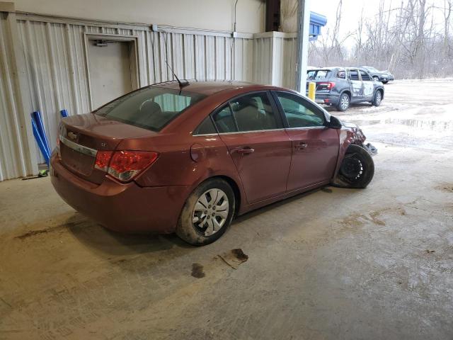 1G1PC5SB4D7136932 - 2013 CHEVROLET CRUZE LT BROWN photo 3