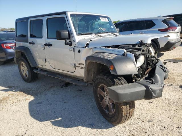 1J4HA3H12BL570687 - 2011 JEEP WRANGLER U SPORT SILVER photo 4