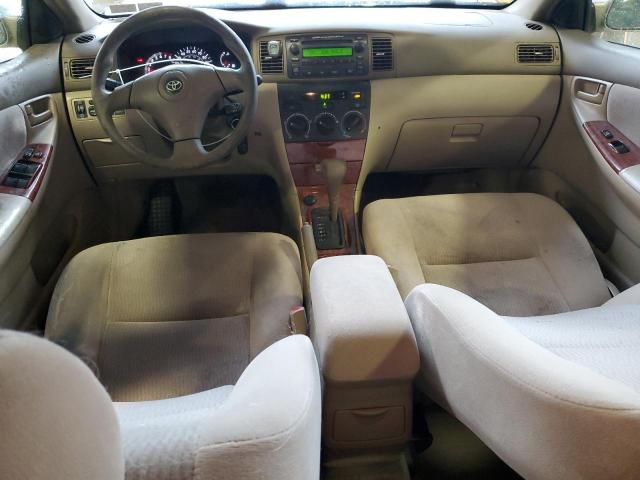 2T1BR30E15C475617 - 2005 TOYOTA COROLLA CE BEIGE photo 8