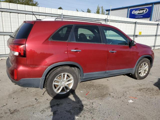 5XYKT4A62FG631961 - 2015 KIA SORENTO LX RED photo 3