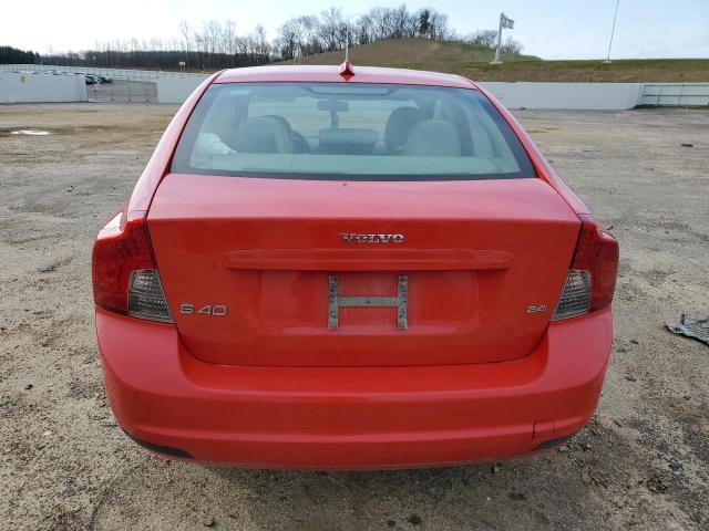 YV1MS382282392959 - 2008 VOLVO S40 2.4I RED photo 6