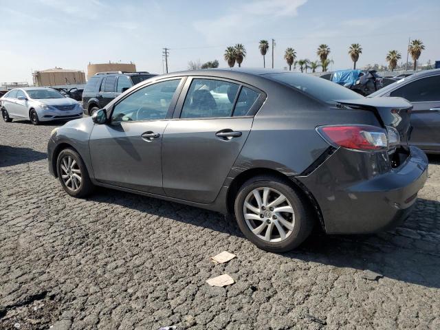 JM1BL1V73C1631495 - 2012 MAZDA 3 I CHARCOAL photo 2